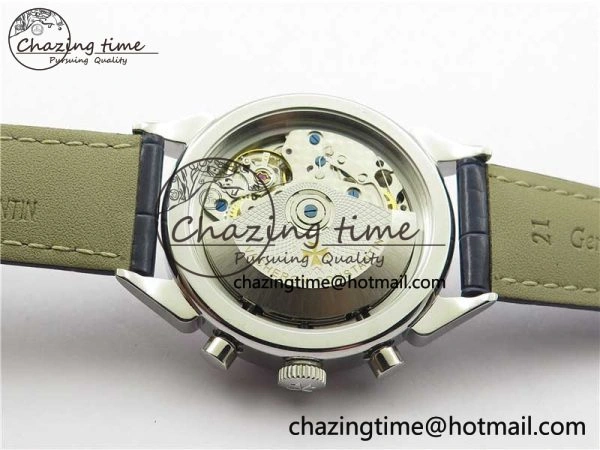 Historiques 5000H SS OXF White Blue Dial on Blue Leather Strap A7750