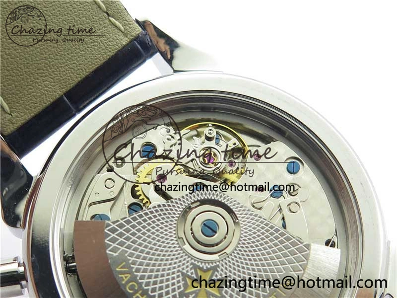 Historiques 5000H SS OXF White Blue Dial on Blue Leather Strap A7750