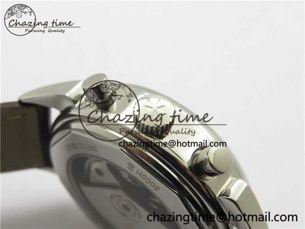 Historiques 5000H SS OXF White Dial on Brown Leather Strap A7750