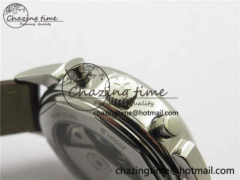 Historiques 5000H SS OXF White Dial on Brown Leather Strap A7750