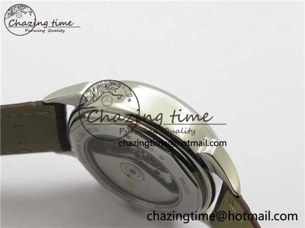 Historiques 5000H SS OXF White Dial on Brown Leather Strap A7750