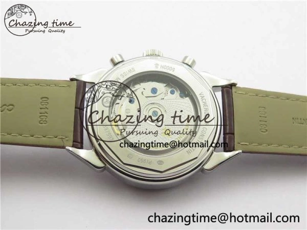 Historiques 5000H SS OXF White Dial on Brown Leather Strap A7750