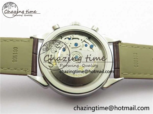 Historiques 5000H SS OXF White Dial on Brown Leather Strap A7750