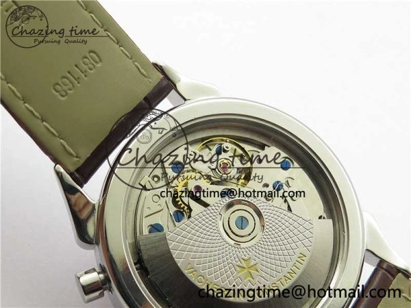 Historiques 5000H SS OXF White Dial on Brown Leather Strap A7750