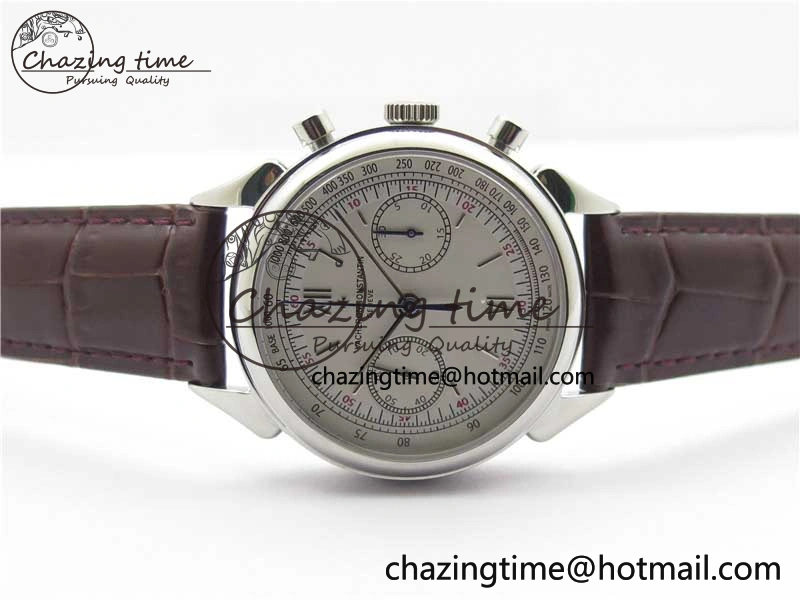 Historiques 5000H SS OXF White Dial on Brown Leather Strap A7750