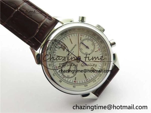 Historiques 5000H SS OXF White Dial on Brown Leather Strap A7750