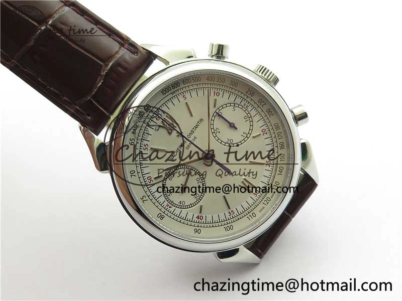 Historiques 5000H SS OXF White Dial on Brown Leather Strap A7750