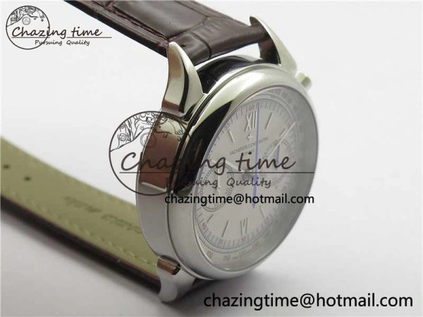 Historiques 5000H SS OXF White Dial on Brown Leather Strap A7750