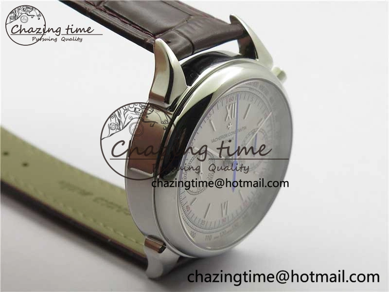 Historiques 5000H SS OXF White Dial on Brown Leather Strap A7750