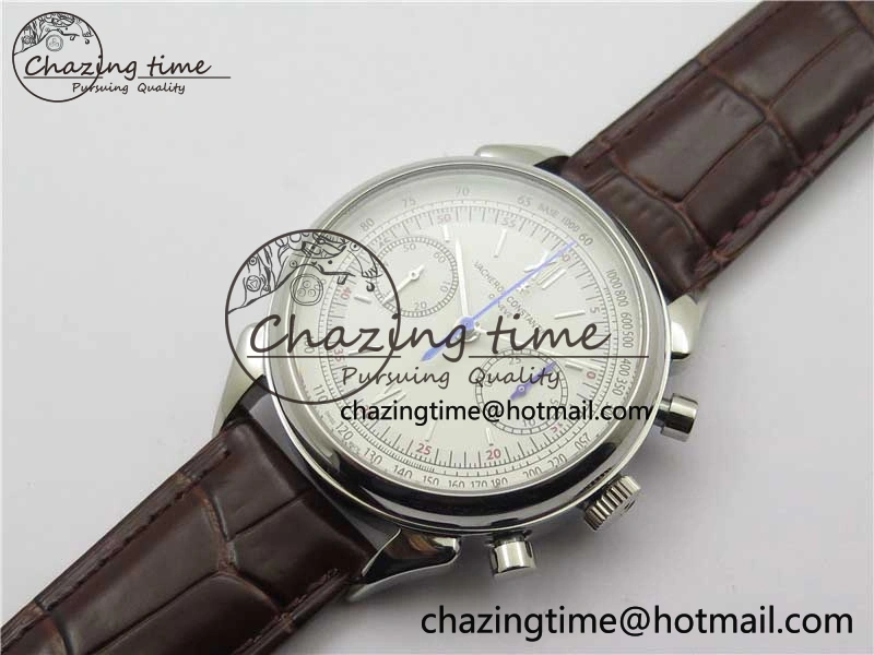 Historiques 5000H SS OXF White Dial on Brown Leather Strap A7750