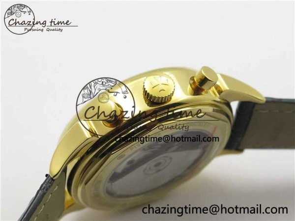 Historiques 5000H YG AIF White Dial on Black Leather Strap A7750