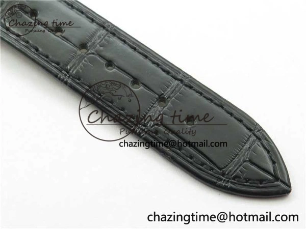 Historiques 5000H YG AIF White Dial on Black Leather Strap A7750