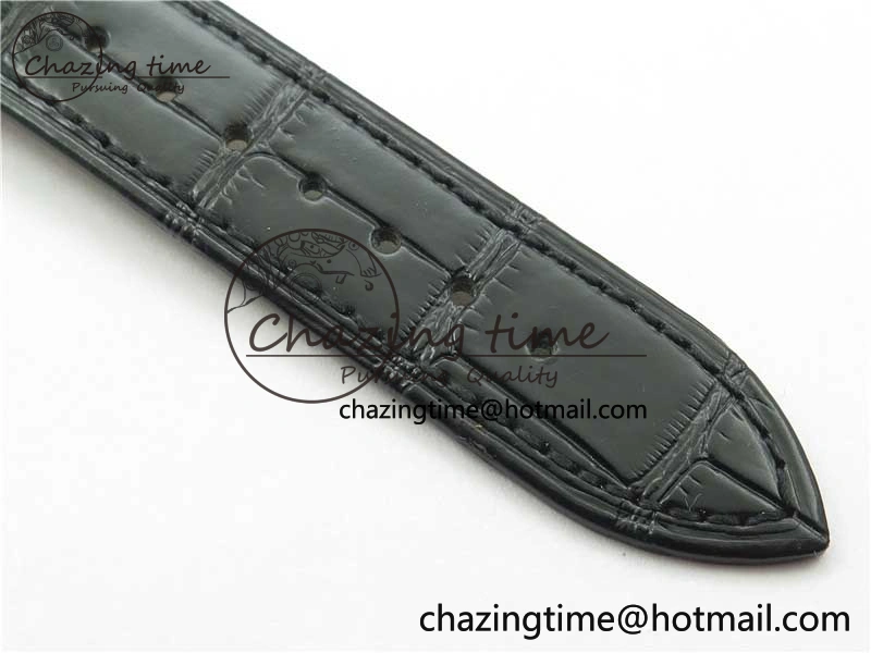 Historiques 5000H YG AIF White Dial on Black Leather Strap A7750