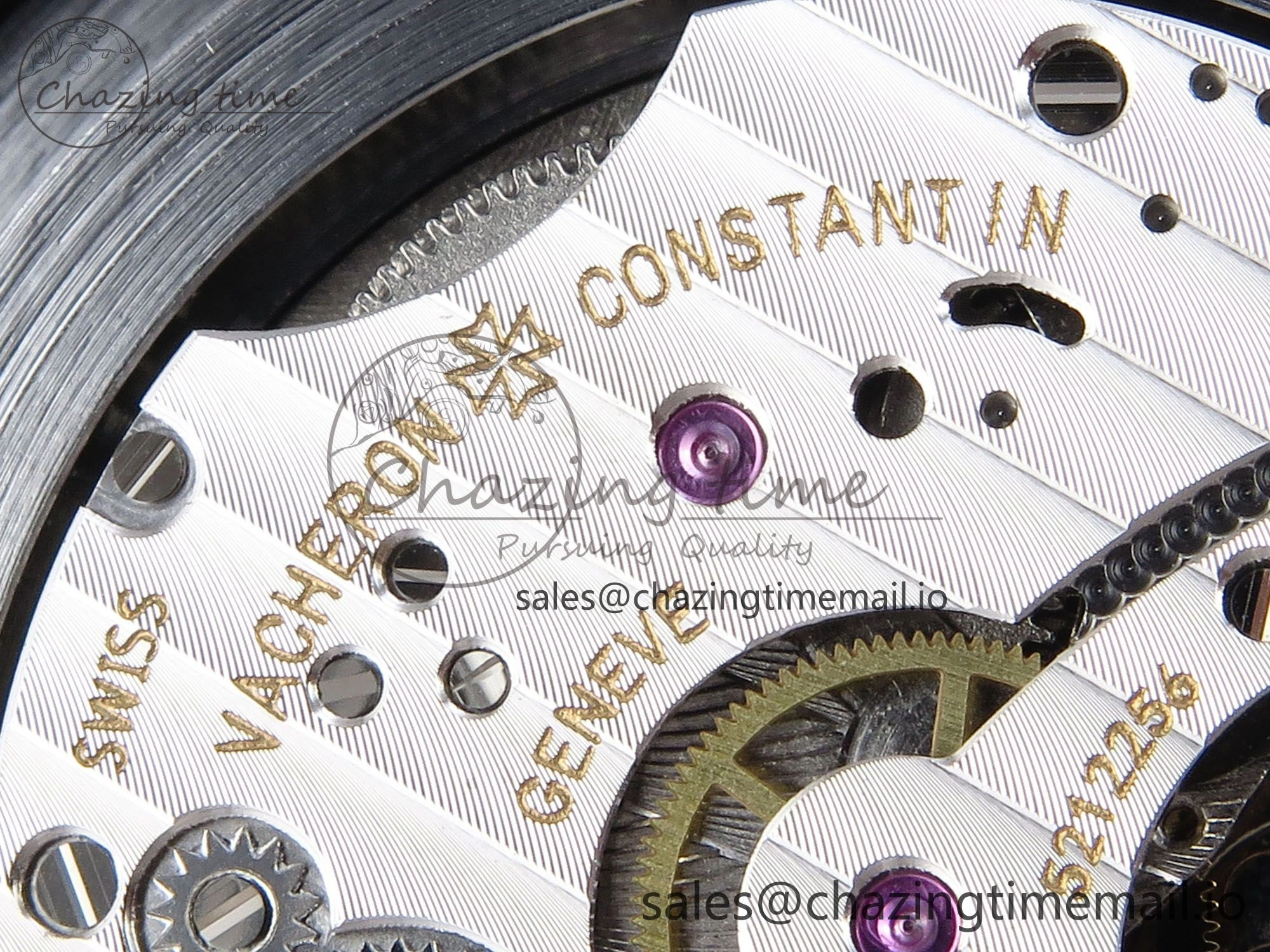 Historiques 82035 000G-B735 40mm SS AIF Best Edition White Dial on Black Leather Strap A4400