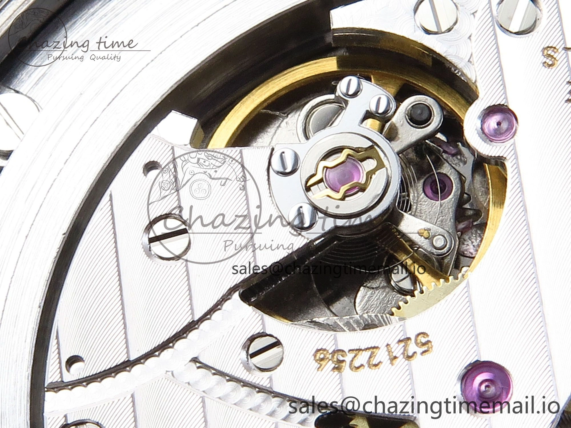Historiques 82035 000G-B735 40mm SS AIF Best Edition White Dial on Black Leather Strap A4400