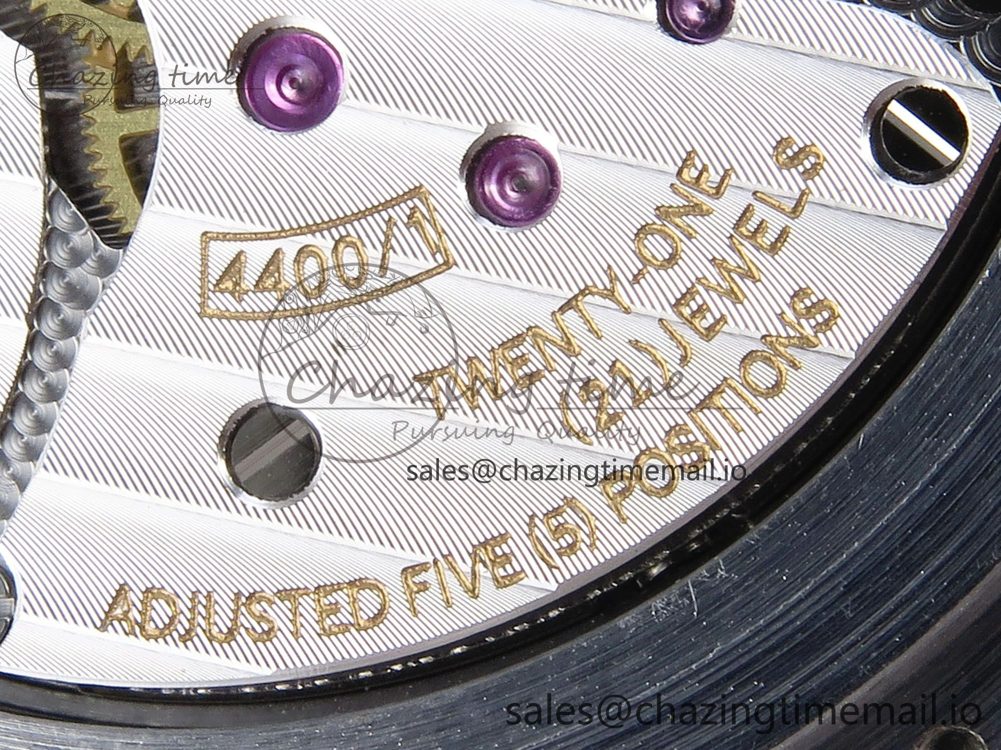 Historiques 82035 000R-9359 40mm RG AIF Best Edition White RG Dial on Brown Leather Strap A4400