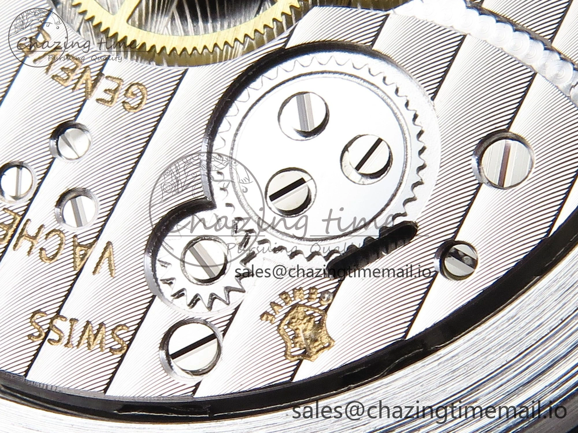 Historiques 82035 000R-9359 40mm RG AIF Best Edition White RG Dial on Brown Leather Strap A4400