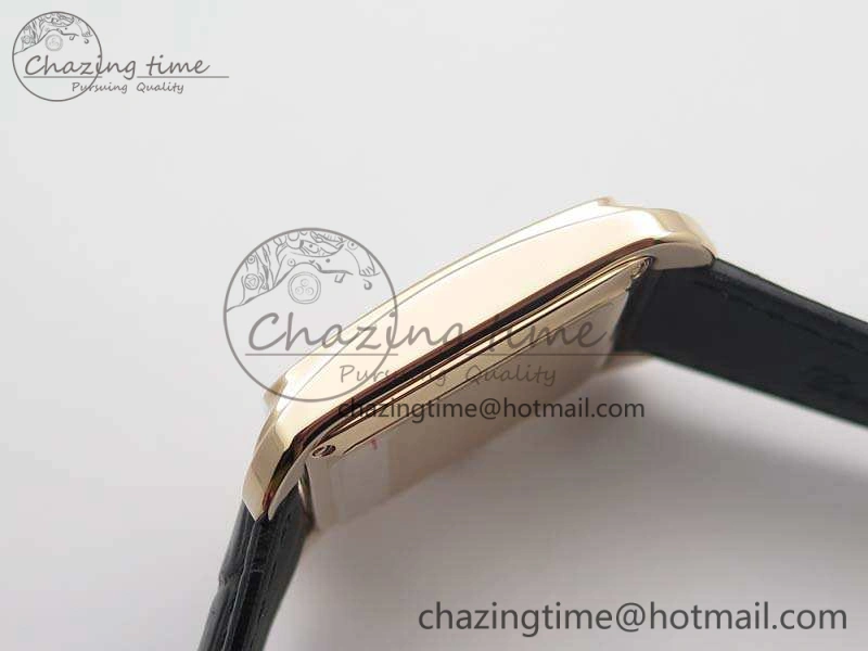 Historiques 86300 RG GSF 1:1 Best Edition Black Dial On Leather Strap MIYOTA9015