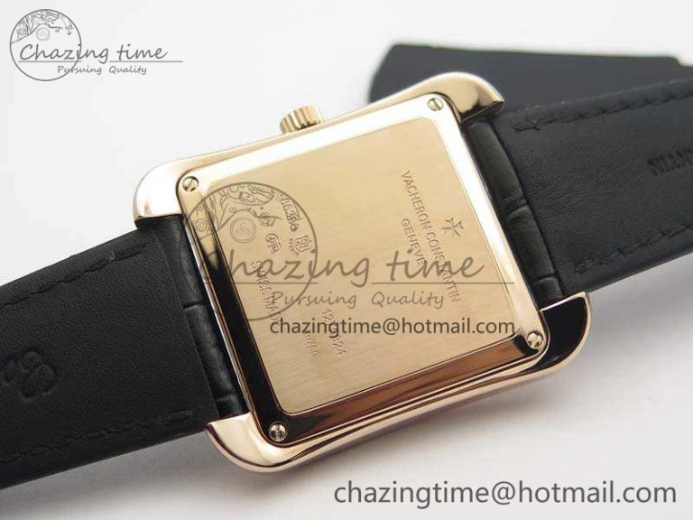 Historiques 86300 RG GSF 1:1 Best Edition Black Dial On Leather Strap MIYOTA9015