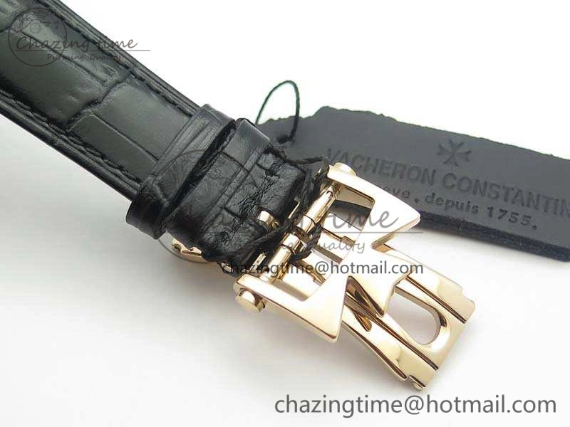 Historiques 86300 RG GSF 1:1 Best Edition Black Dial On Leather Strap MIYOTA9015