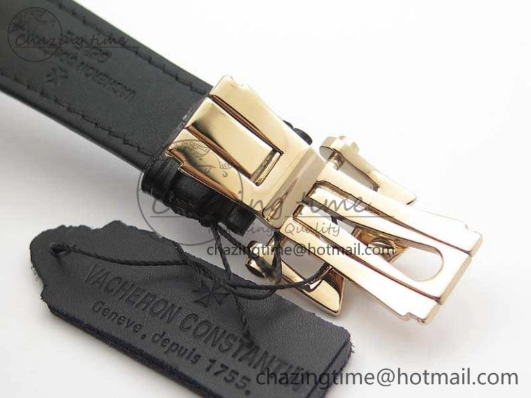 Historiques 86300 RG GSF 1:1 Best Edition Black Dial On Leather Strap MIYOTA9015