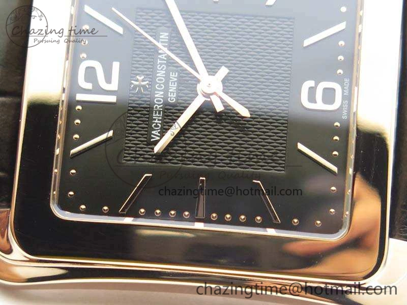 Historiques 86300 RG GSF 1:1 Best Edition Black Dial On Leather Strap MIYOTA9015