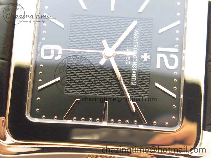 Historiques 86300 RG GSF 1:1 Best Edition Black Dial On Leather Strap MIYOTA9015