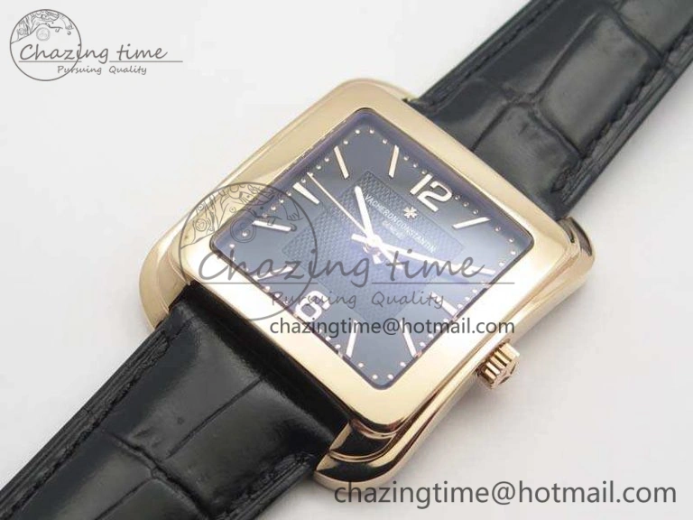 Historiques 86300 RG GSF 1:1 Best Edition Black Dial On Leather Strap MIYOTA9015