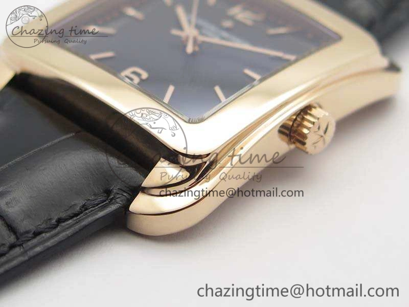 Historiques 86300 RG GSF 1:1 Best Edition Black Dial On Leather Strap MIYOTA9015