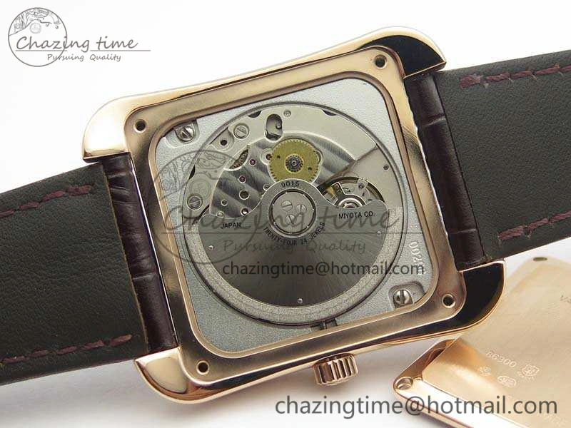 Historiques 86300 RG GSF 1:1 Best Edition Black Dial On Leather Strap MIYOTA9015