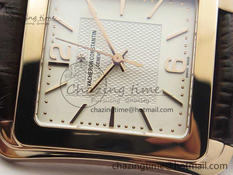 Historiques 86300 RG GSF 1:1 Best Edition White Dial On Leather Strap MIYOTA9015