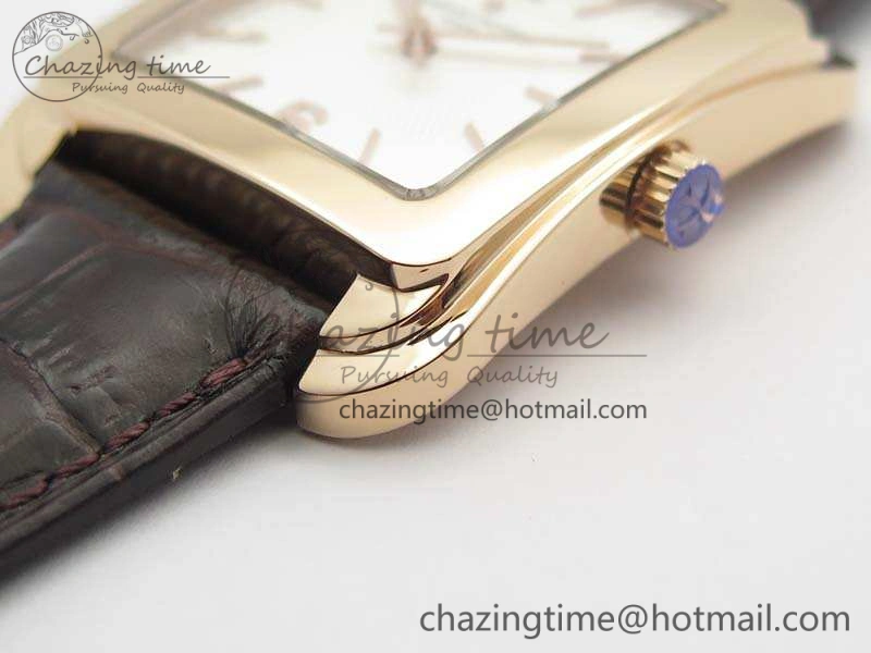 Historiques 86300 RG GSF 1:1 Best Edition White Dial On Leather Strap MIYOTA9015