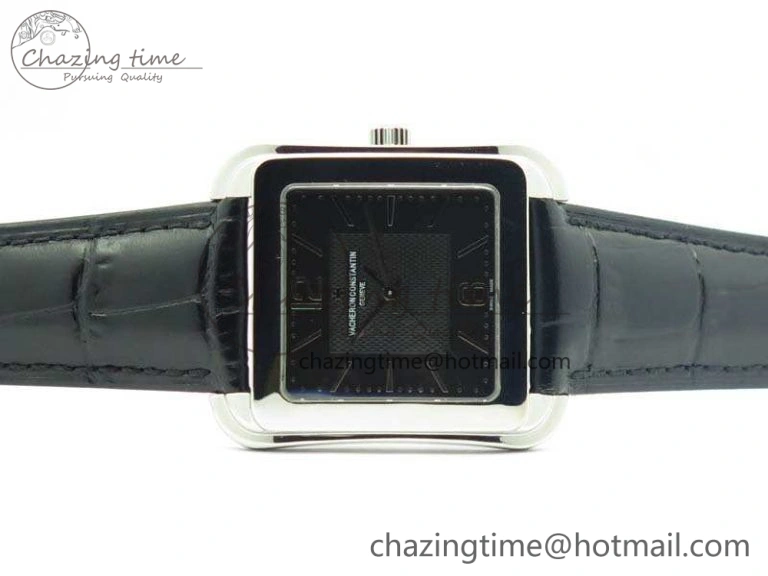 Historiques 86300 SS GSF 1:1 Best Edition Black Dial On Leather Strap MIYOTA9015