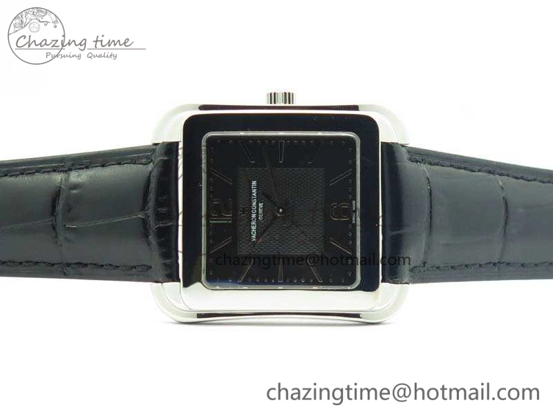 Historiques 86300 SS GSF 1:1 Best Edition Black Dial On Leather Strap MIYOTA9015