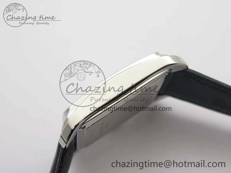 Historiques 86300 SS GSF 1:1 Best Edition Black Dial On Leather Strap MIYOTA9015