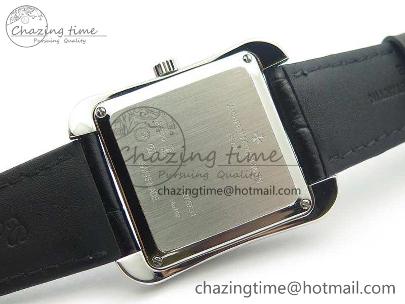 Historiques 86300 SS GSF 1:1 Best Edition Black Dial On Leather Strap MIYOTA9015