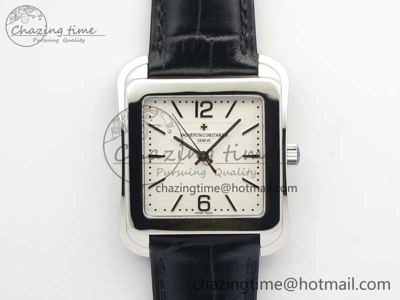 Historiques 86300 SS GSF 1:1 Best Edition White Dial On Leather Strap MIYOTA9015