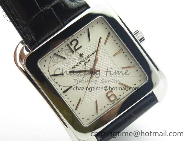 Historiques 86300 SS GSF 1:1 Best Edition White Dial On Leather Strap MIYOTA9015