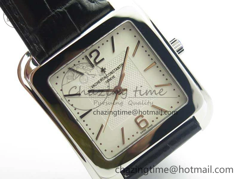 Historiques 86300 SS GSF 1:1 Best Edition White Dial On Leather Strap MIYOTA9015