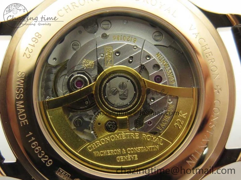 Historiques Chronomètre Royal 1907 RG GSF Best Edition White Dial on Brown Leather Strap MIYOTA 9015