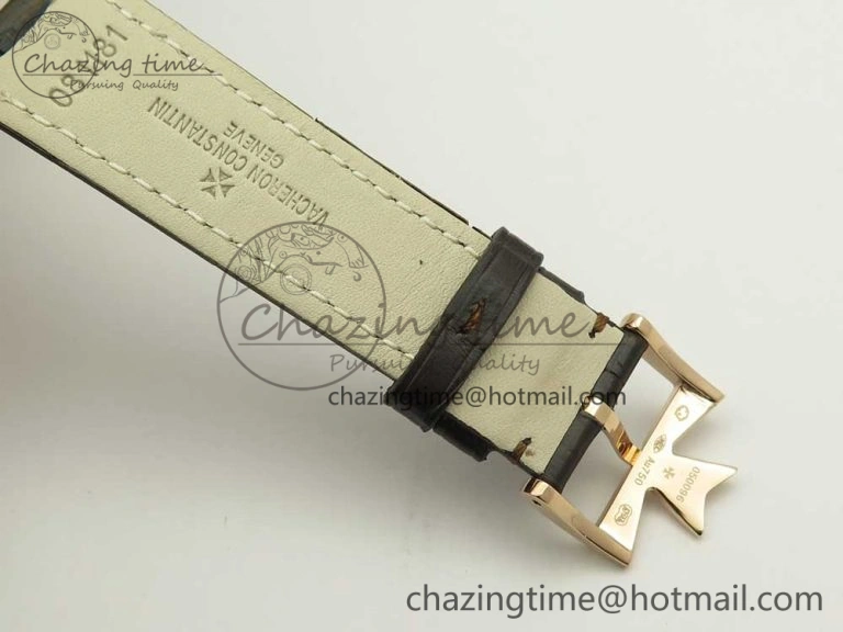 Historiques Chronomètre Royal 1907 RG GSF Best Edition White Dial on Brown Leather Strap MIYOTA 9015