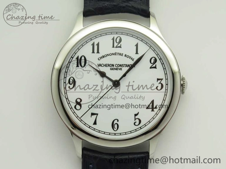 Historiques Chronomètre Royal 1907 SS GSF Best Edition White Dial on Blue Leather Strap MIYOTA 9015