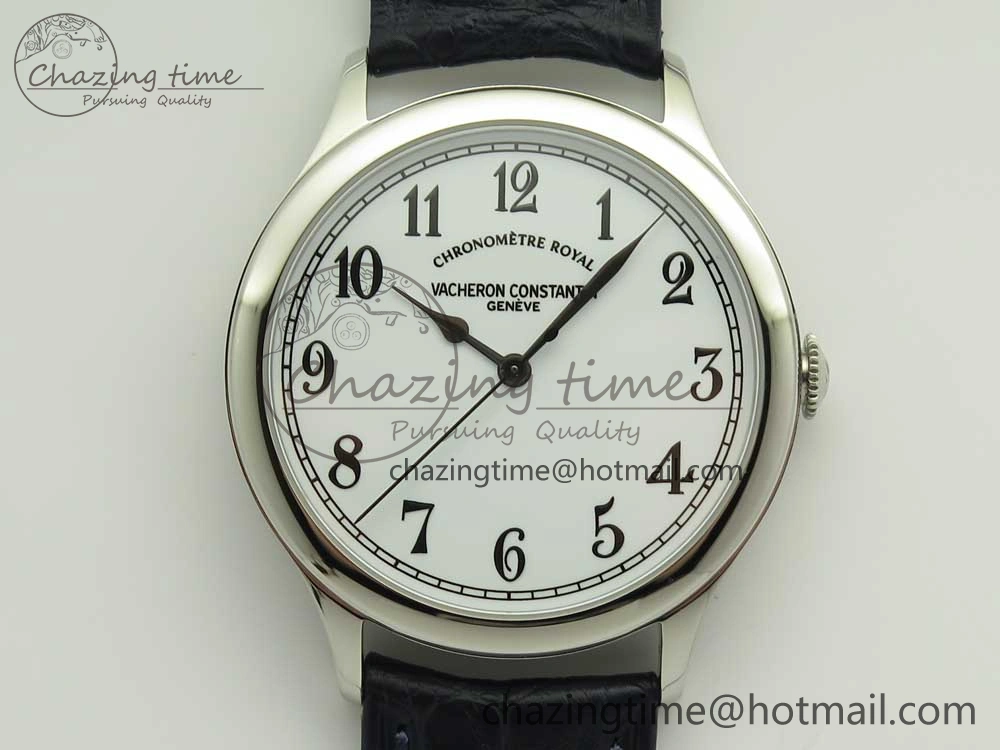 Historiques Chronomètre Royal 1907 SS GSF Best Edition White Dial on Blue Leather Strap MIYOTA 9015