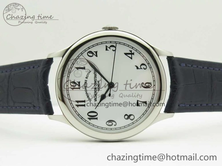 Historiques Chronomètre Royal 1907 SS GSF Best Edition White Dial on Blue Leather Strap MIYOTA 9015