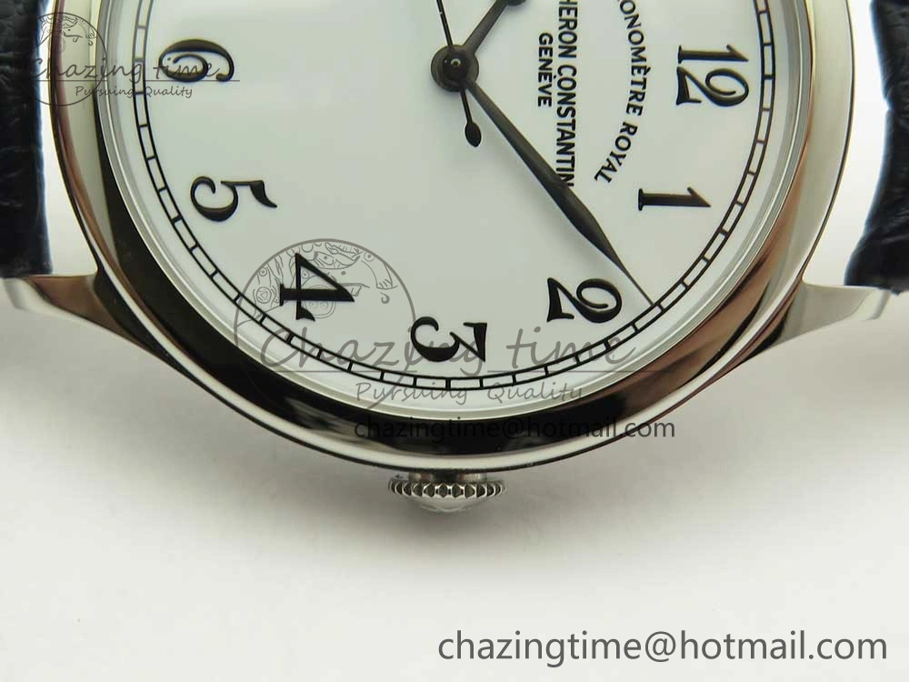 Historiques Chronomètre Royal 1907 SS GSF Best Edition White Dial on Blue Leather Strap MIYOTA 9015