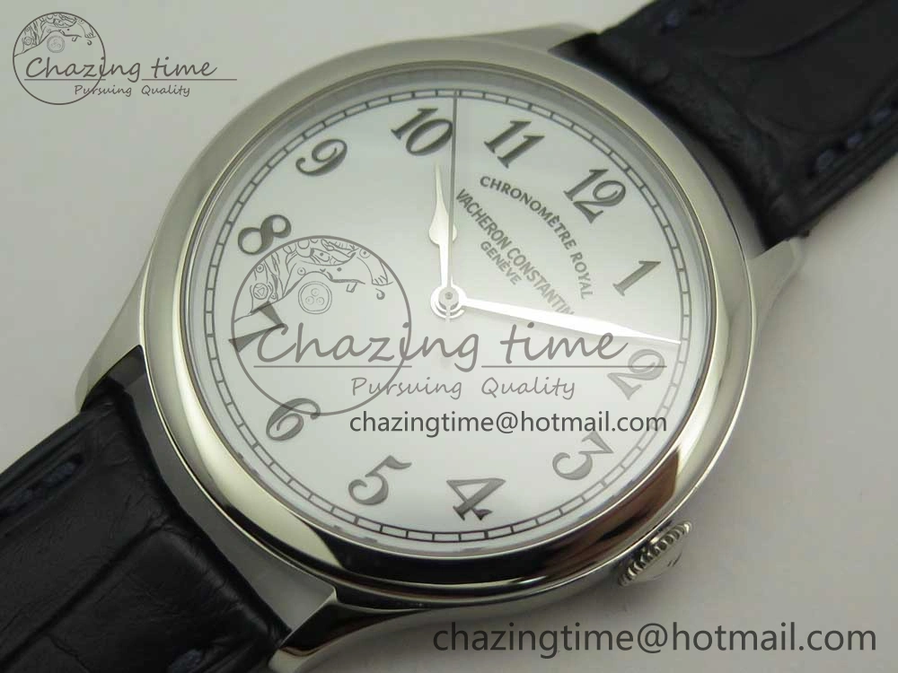 Historiques Chronomètre Royal 1907 SS GSF Best Edition White Dial on Blue Leather Strap MIYOTA 9015