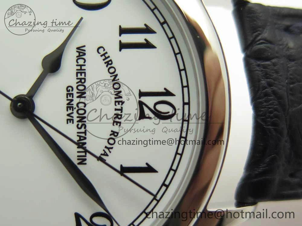 Historiques Chronomètre Royal 1907 SS GSF Best Edition White Dial on Blue Leather Strap MIYOTA 9015