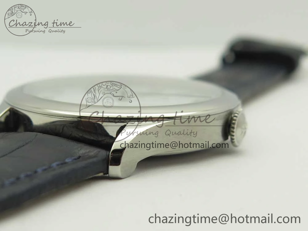 Historiques Chronomètre Royal 1907 SS GSF Best Edition White Dial on Blue Leather Strap MIYOTA 9015