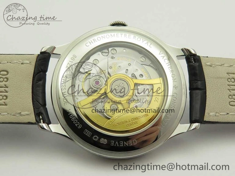 Historiques Chronomètre Royal 1907 SS GSF Best Edition White Dial on Blue Leather Strap MIYOTA 9015