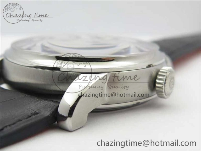Hommage Flying Tourbillon RDDBHO0568 SS White Dial on Black Leather Strap